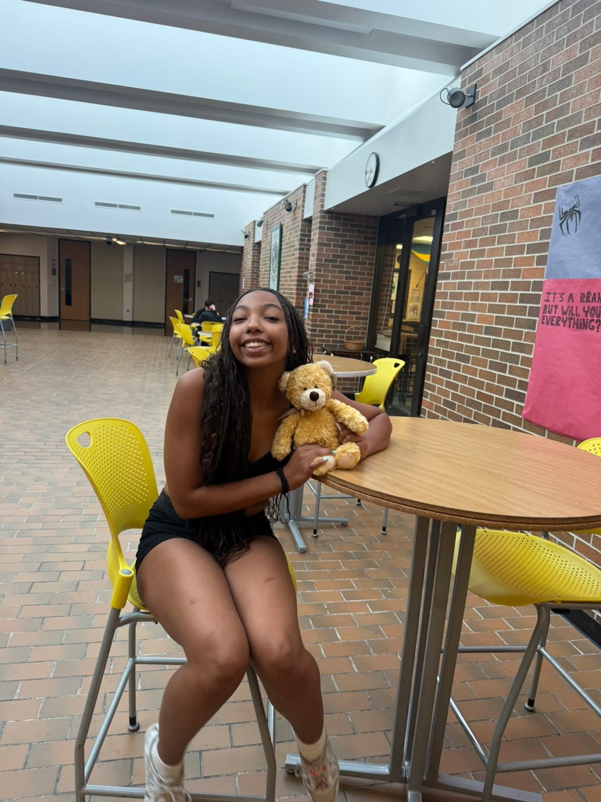 Stuffed animal with Rock Bridge Cheer